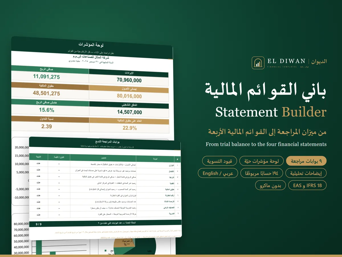 باني القوائم المالية